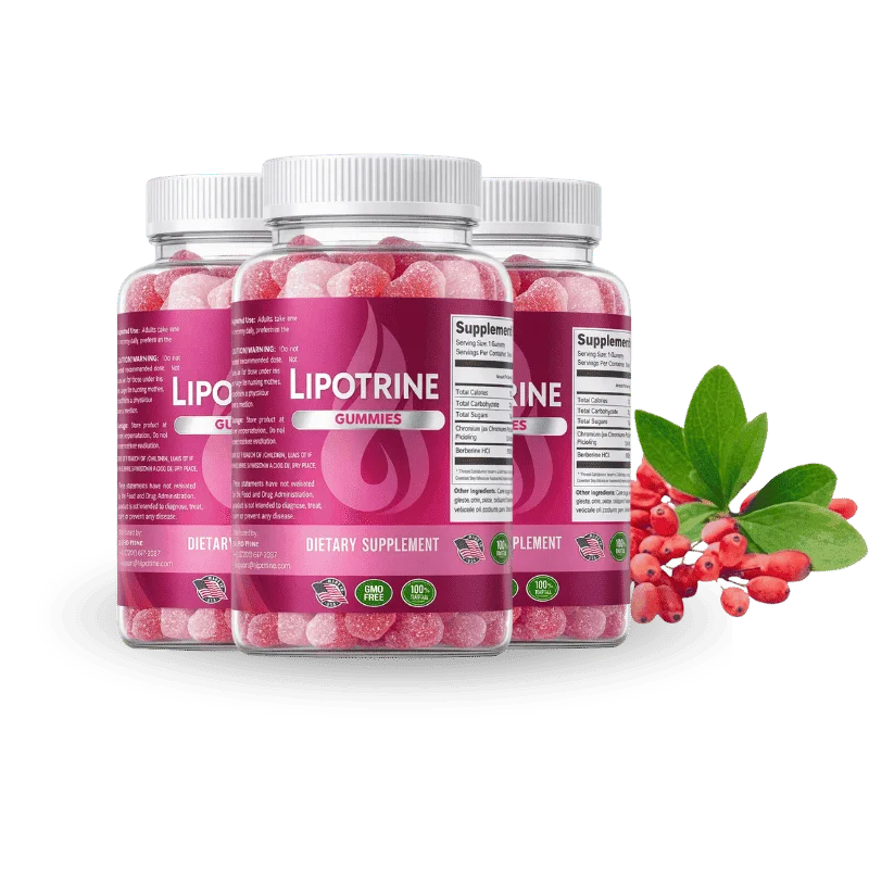 LipoTrine Weight Management Supplement Bottle (3 Bottle / 90 Day Pack)