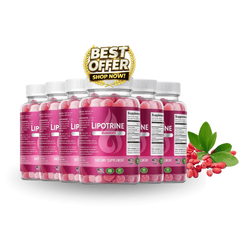 LipoTrine Weight Management Supplement Bottle (6 Bottle / 180 Day Pack)